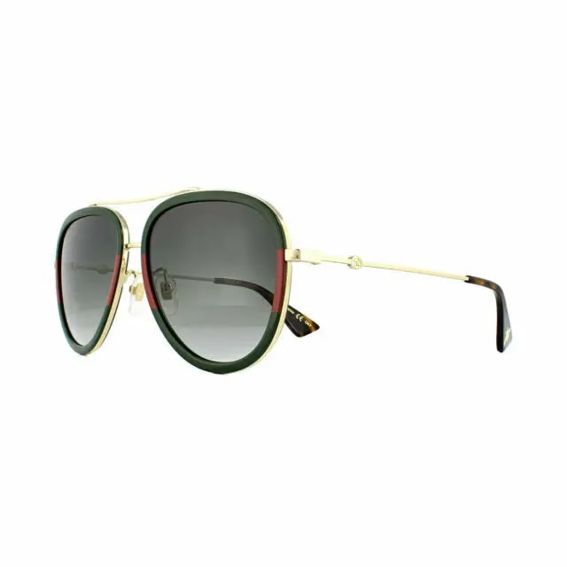 Kính Gucci Gradient Aviator 'Grey' GG0062S-003-57 — ảnh 2