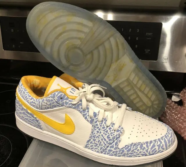Giày Nike Air Jordan 1 Retro Low 'West Coast' 309192-172 — ảnh 4