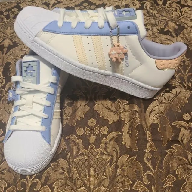 Giày Adidas Superstar 'Ecru Tint Ambient Sky' GZ3414 — ảnh 5