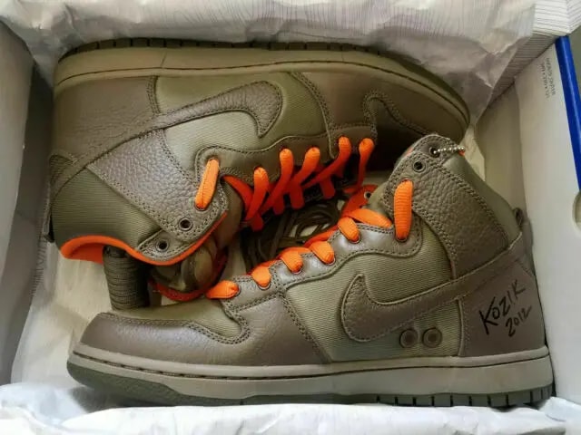 Giày Nike SB Dunk High Premium SB 'Frank Kozik' 313171-328 — ảnh 4
