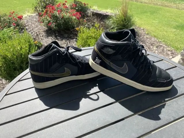 Giày Nike Air Jordan 1 GS 'Dark Charcoal' 327048-012 — ảnh 5