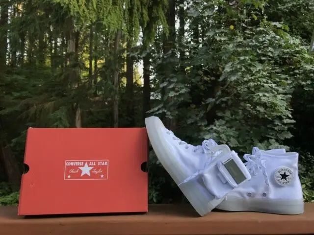 Giày Converse Lay Zhang x Chuck 70 High 'White' 167418C — ảnh 3