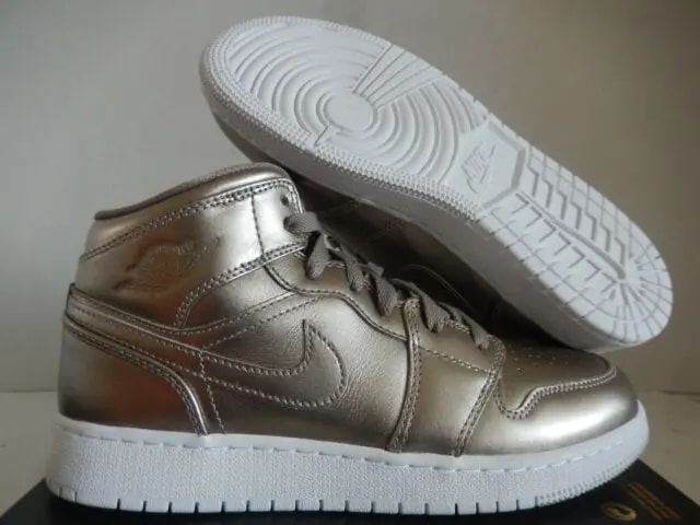 Giày Nike Air Jordan 1 Mid SE GS 'Sepia Stone' AV5174-200 — ảnh 5