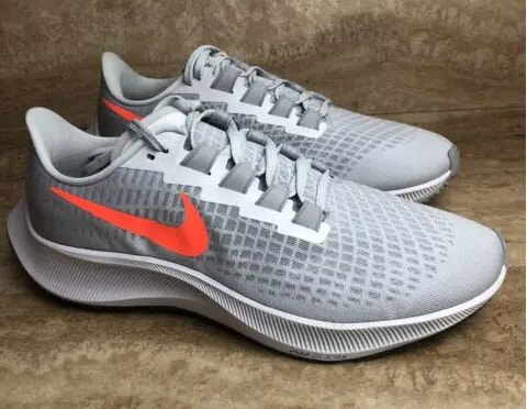 Giày Nike Air Zoom Pegasus 37 'Pure Platinum Hyper Crimson' BQ9646-012 — ảnh 4