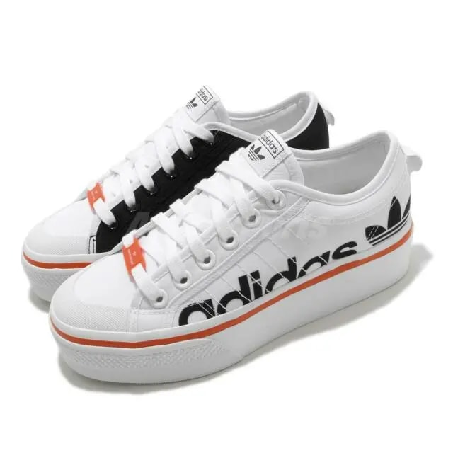 Giày Adidas Wmns Nizza Platform 'White Black' S42603 — ảnh 2