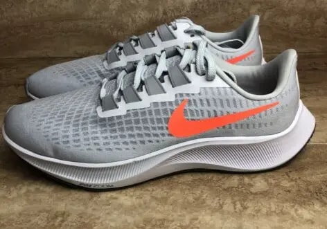 Giày Nike Air Zoom Pegasus 37 'Pure Platinum Hyper Crimson' BQ9646-012 — ảnh 3