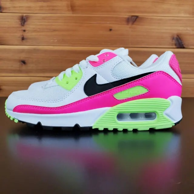 Giày Nike Wmns Air Max 90 GS 'Pink Volt' CT1030-100 — ảnh 4