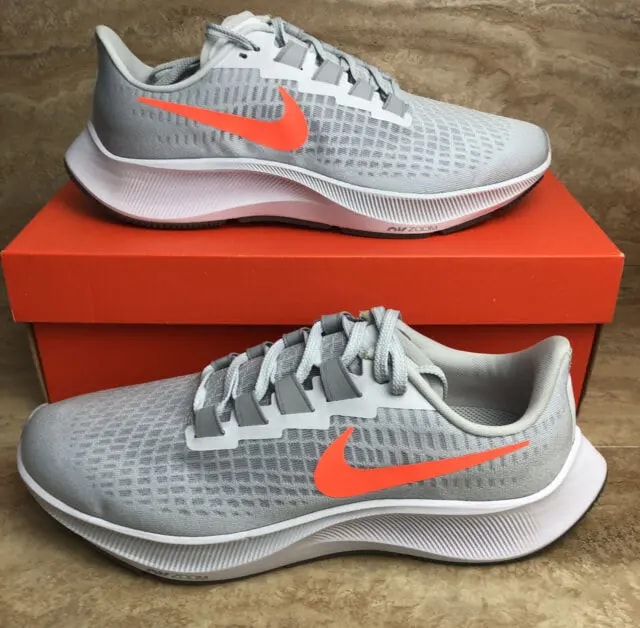 Giày Nike Air Zoom Pegasus 37 'Pure Platinum Hyper Crimson' BQ9646-012 — ảnh 2