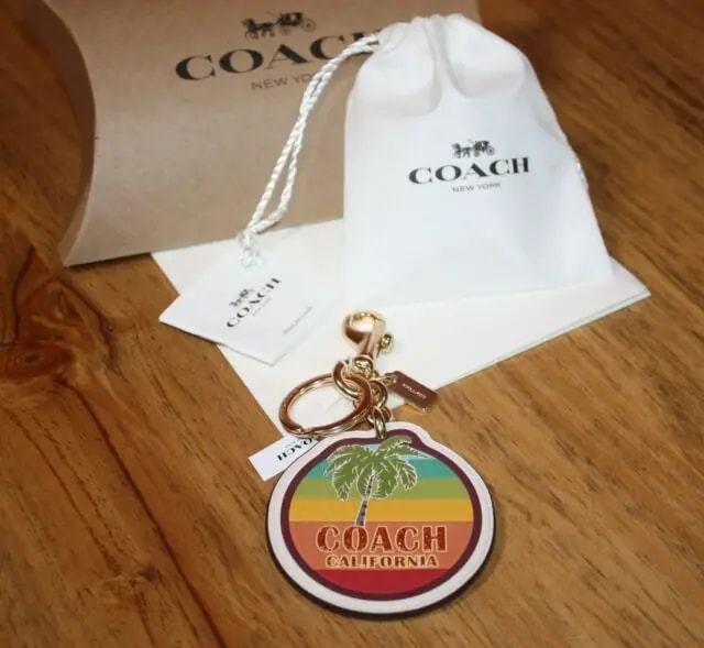 Móc Khóa Coach California Bag Charm F35486 — ảnh 3