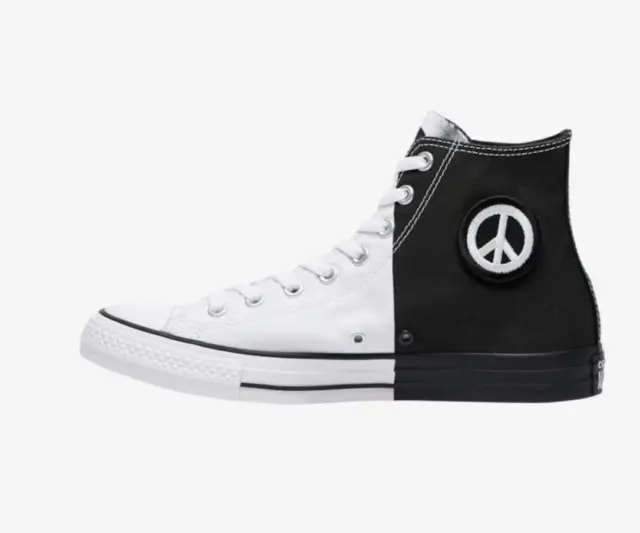 Giày Converse Chuck Taylor All Star High 'Choose A Path Of Peace' 165767F — ảnh 5