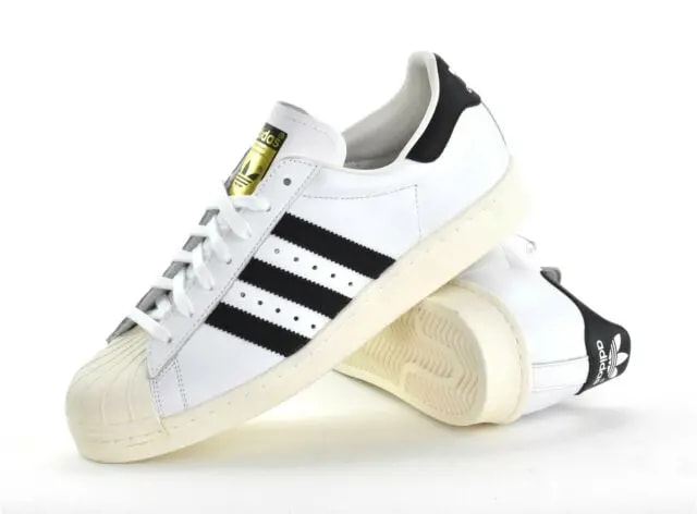 Giày Adidas Superstar 80s 'White Black' G61070 — ảnh 3