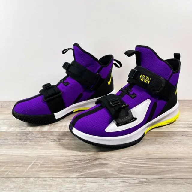 Giày Nike LeBron Soldier 13 SFG 'Lakers' AR4225-500 — ảnh 2