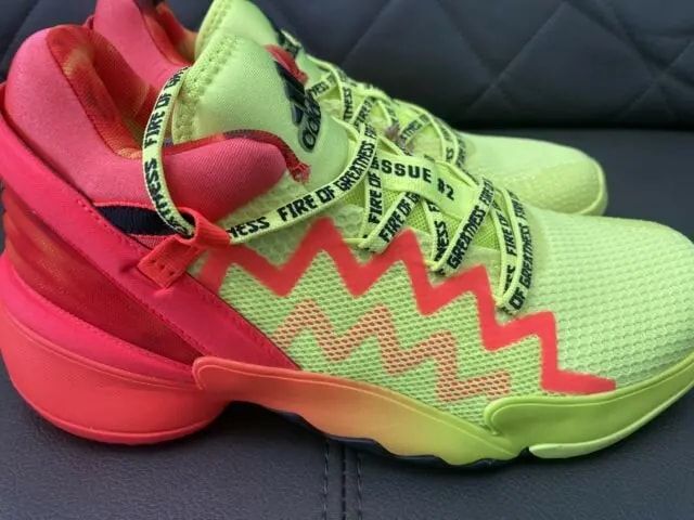 Giày Adidas D.O.N. Issue #2 'Fire of Greatness' H67570 — ảnh 4
