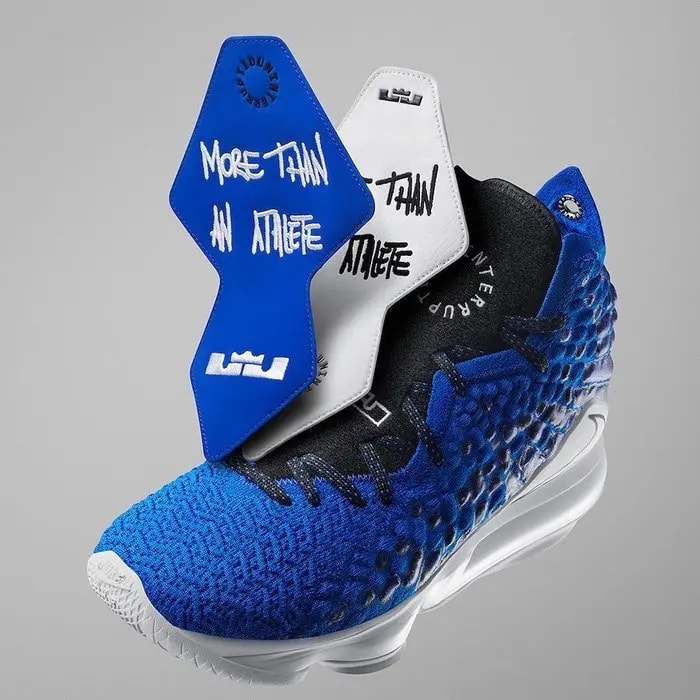 Giày Nike Uninterrupted x LeBron 17 GS 'More Than An Athlete' CU4113-400 — ảnh 4