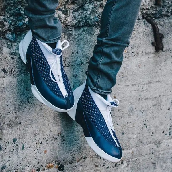 Giày Nike Air Jordan 15 Retro 'Obsidian' 2017 881429-400 — ảnh 3