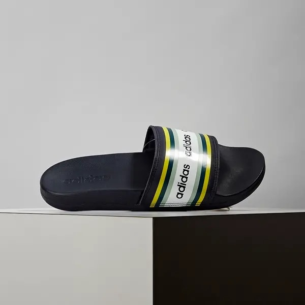 Dép Adidas Farm Rio Adilette Comfort 'Navy Blue Yellow' EH0033 — ảnh 2