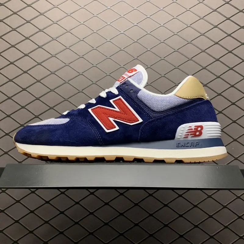 Giày New Balance 574 'Navy Red' ML574PTRD — ảnh 5