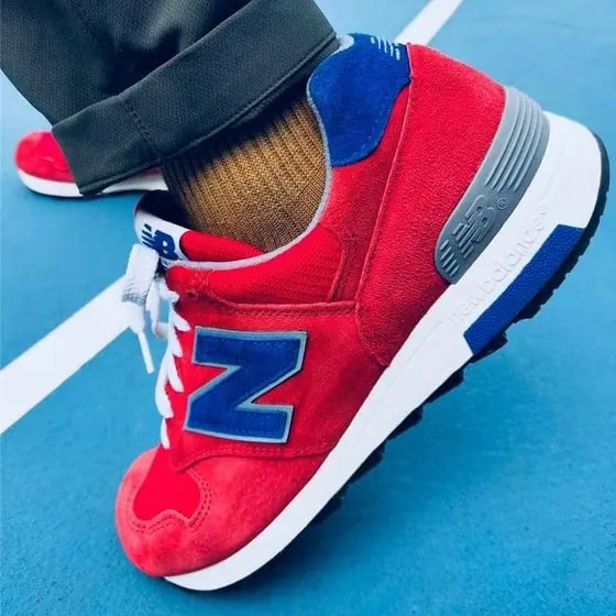 Giày New Balance 1400 Red Blue M1400APC — ảnh 3