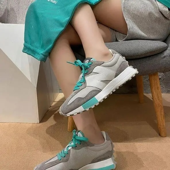 Giày New Balance Niko x 327 'Grey Blue' MS327RJ1 — ảnh 2
