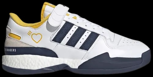 Giày Adidas Forum Low x Human Made 'Hazy Yellow Navy' S42975 — kich-thuoc: 40 2/3