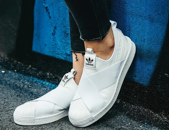 Giày Adidas Superstar Slip On 'Core White' S81338 — ảnh 2