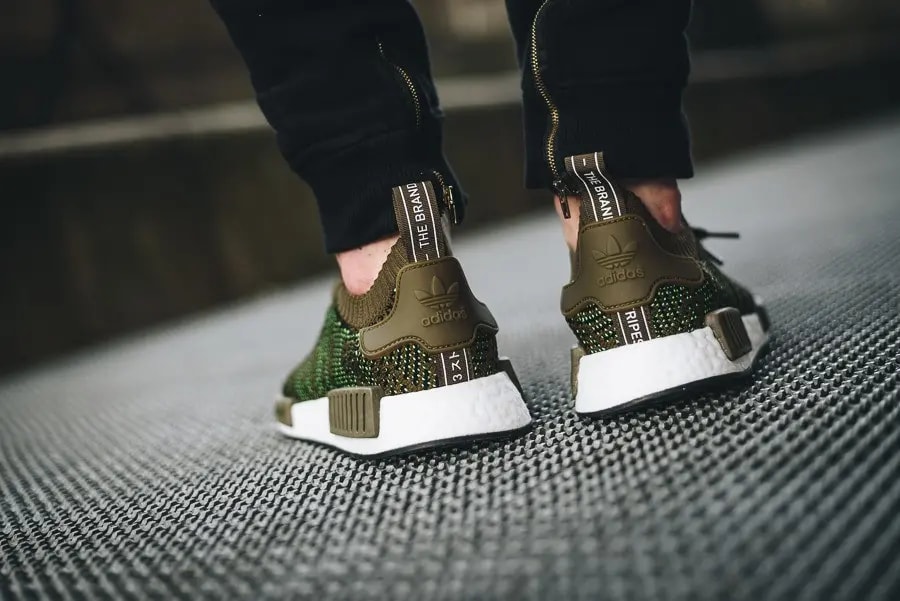 Giày Adidas NMD_R1 STLT Primeknit 'Trace Olive' CQ2389 — ảnh 4