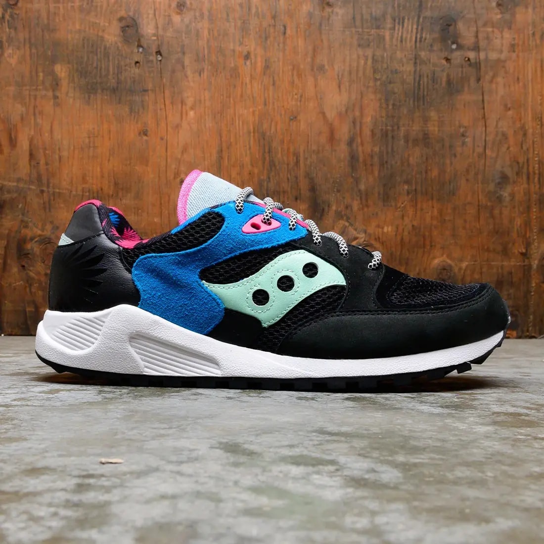 Giày Saucony X Boston Children's Hospital Jazz 4000 'Black Blue Pink' S70531-1 — ảnh 3