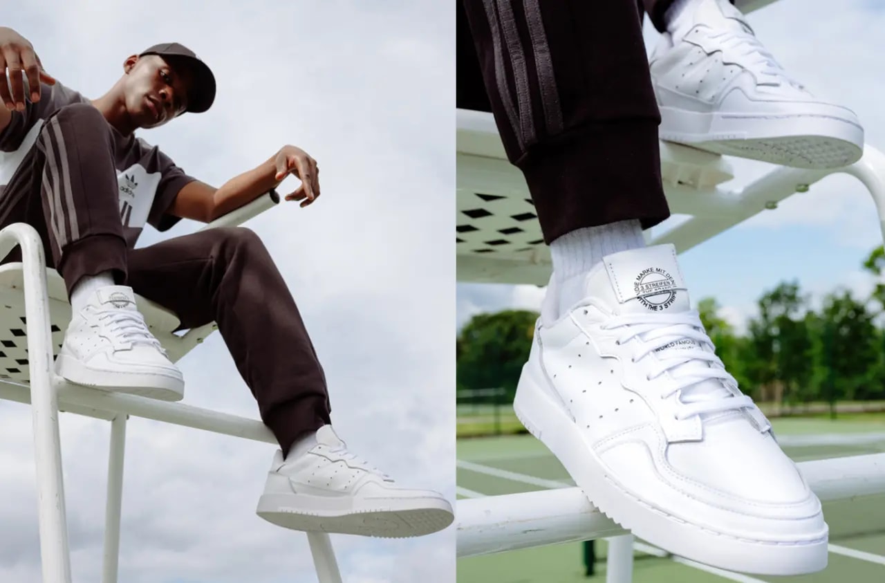 Giày Adidas Supercourt Shoes 'Triple White' EE7726 — ảnh 5