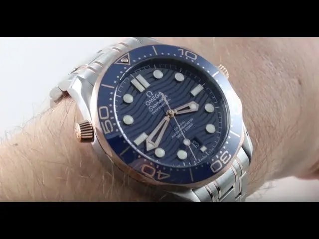 Đồng Hồ Omega Diver 300M Automatic 'Blue' 210-20-42-20-03-002 — ảnh 2