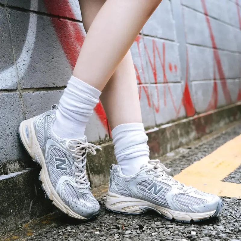 Giày New Balance 530 Vintage 'Metallic Silver' MR530VS — ảnh 2