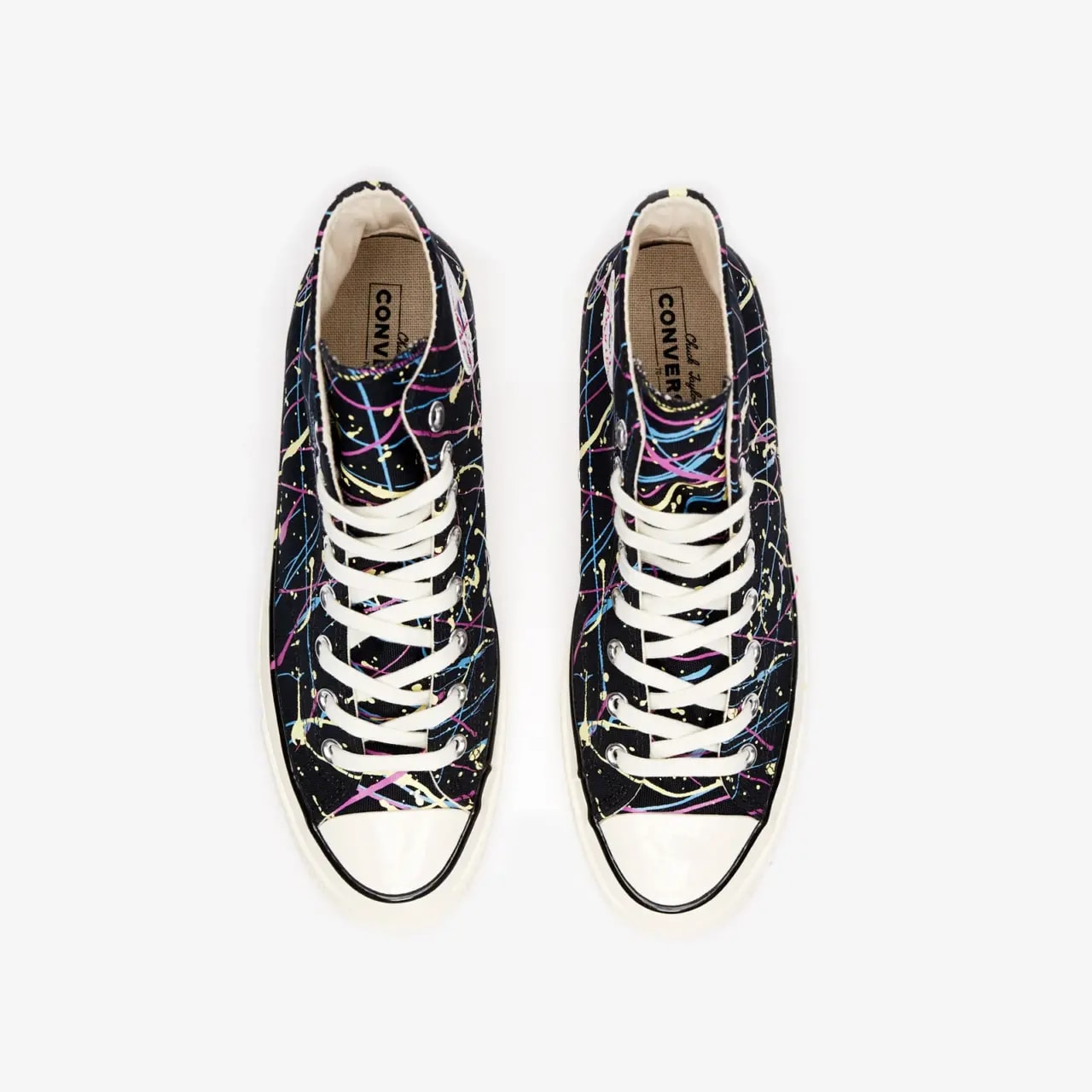 Giày Converse Chuck 70 High 'Paint Splatter Black' 170801C — ảnh 5