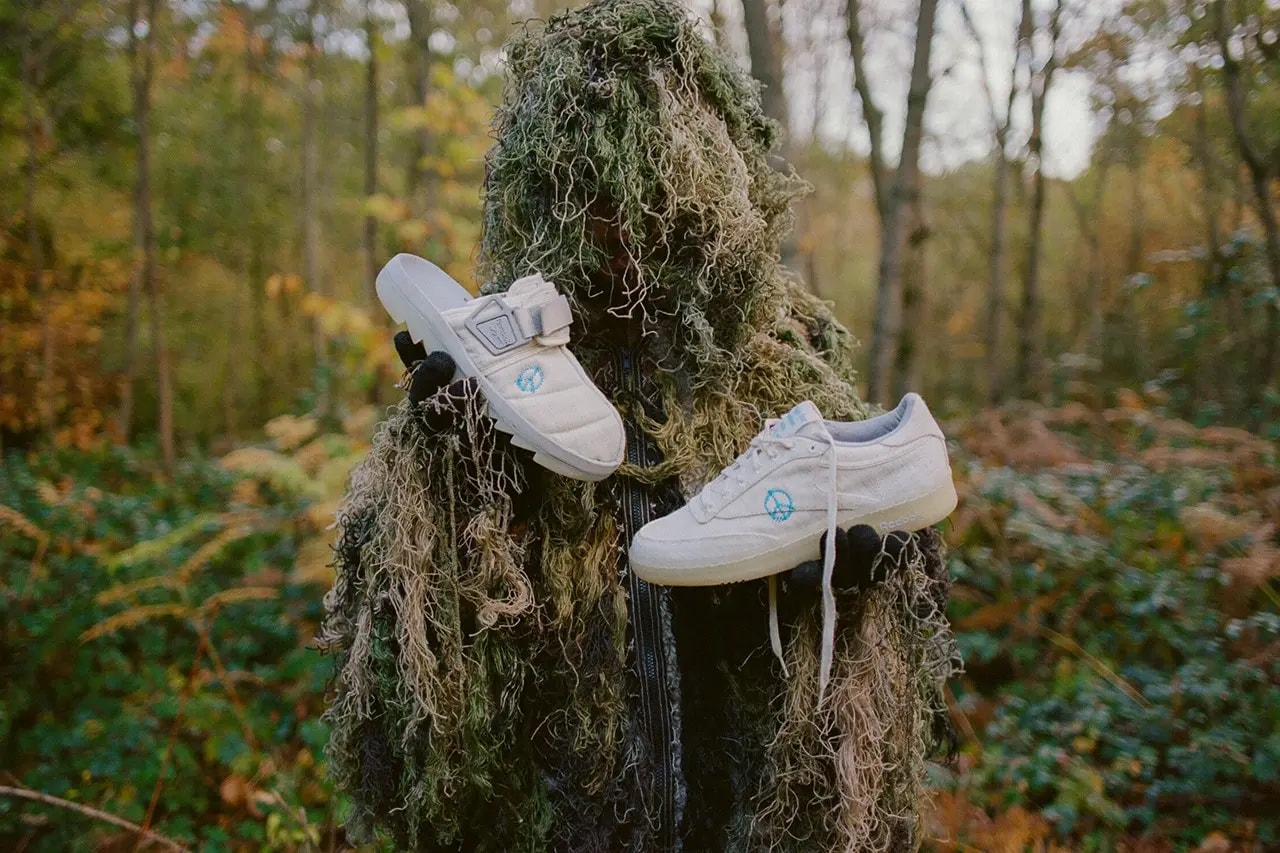 Giày Reebok Story MFG x Club C 85 Non-Dyed GZ8543 — ảnh 5