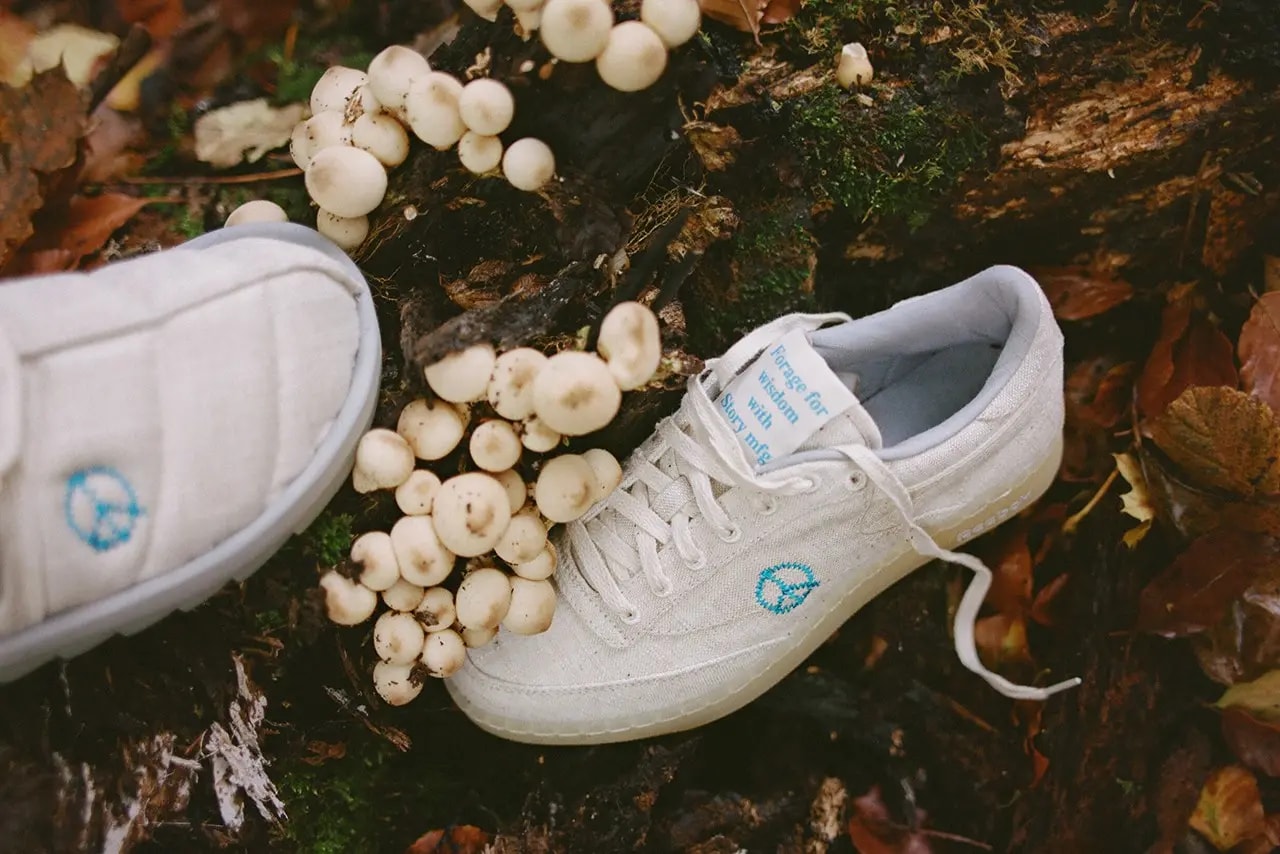 Giày Reebok Story MFG x Club C 85 Non-Dyed GZ8543 — ảnh 4