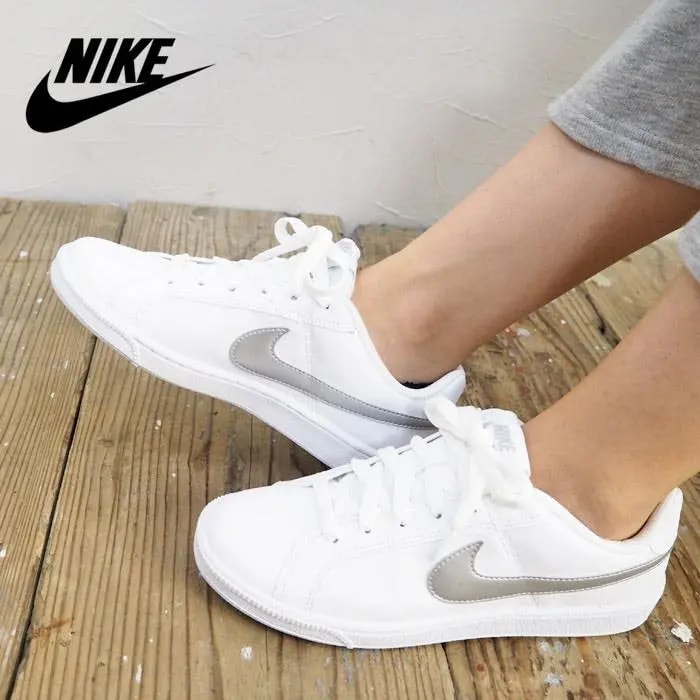 Giày Nike Wmns Court Royale SL 'White Metallic Silver' 844896-100 — ảnh 5