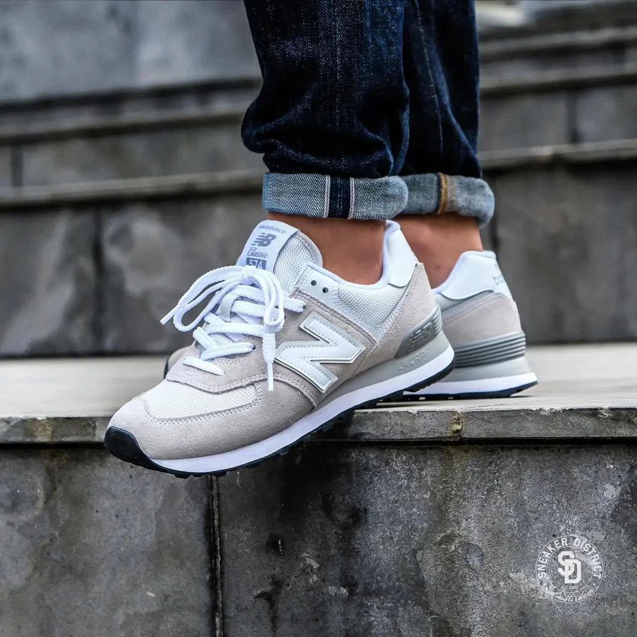 Giày New Balance 574 'Grey Nimbus Cloud' ML574EGW — ảnh 4