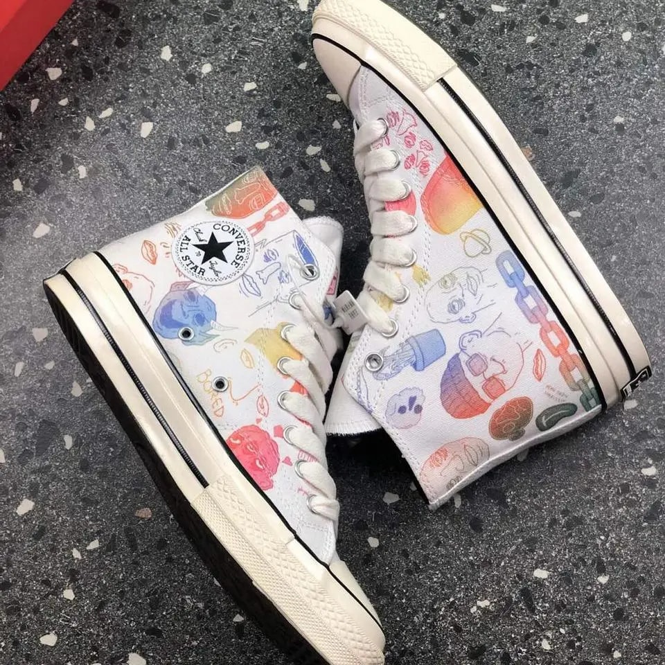 Giày Converse Tyler The Creator x Foot Locker x Chuck 70 'Artist Series' 164532C — ảnh 3