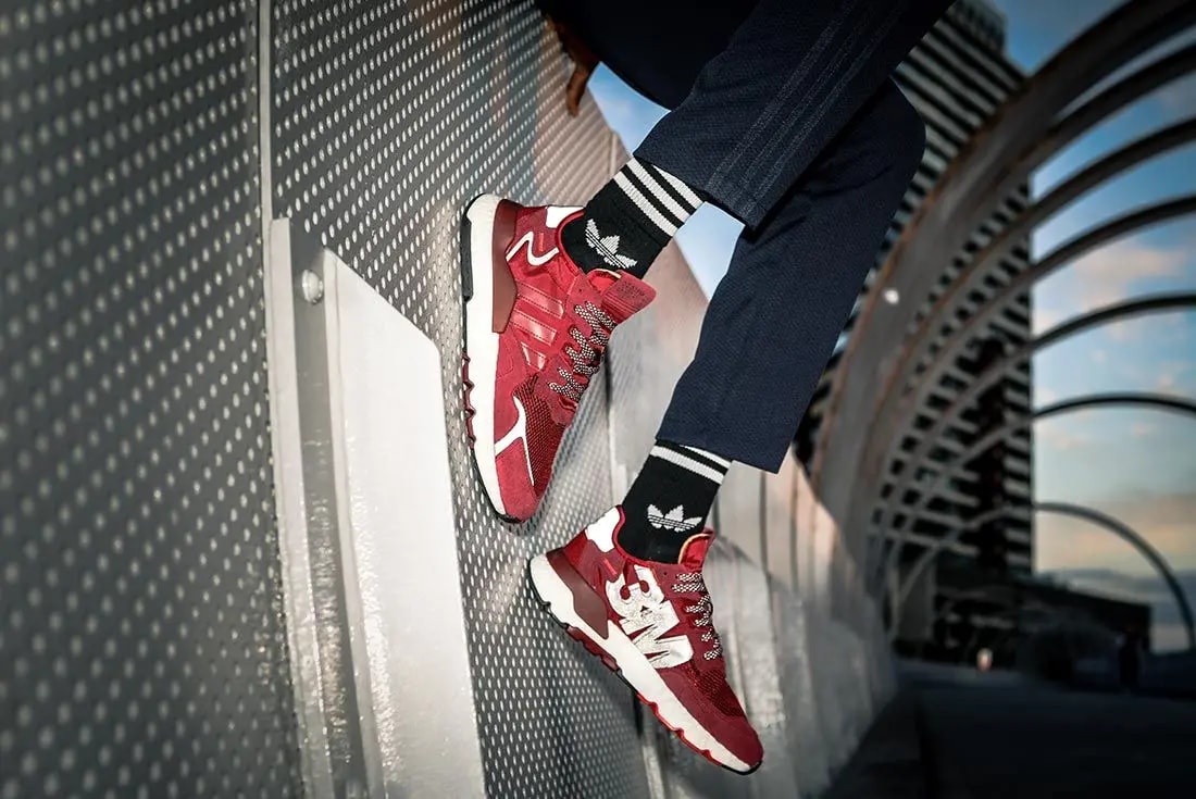 Giày Adidas 3M x Nite Jogger 'Burgundy' EE5870 — ảnh 5