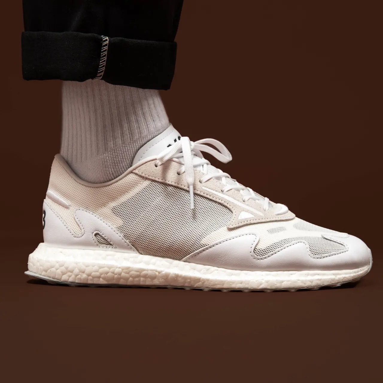 Giày Adidas Y-3 Rhisu Run 'White' FU8505 — ảnh 2