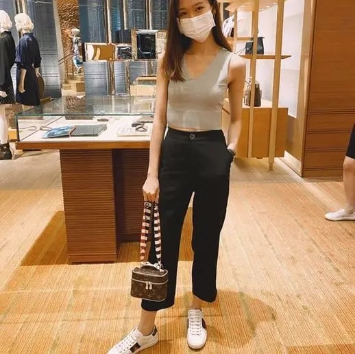 Túi Louis Vuitton Nice Nano Toiletry Pouch Monogram Brown Travel Bag M44936 — ảnh 3
