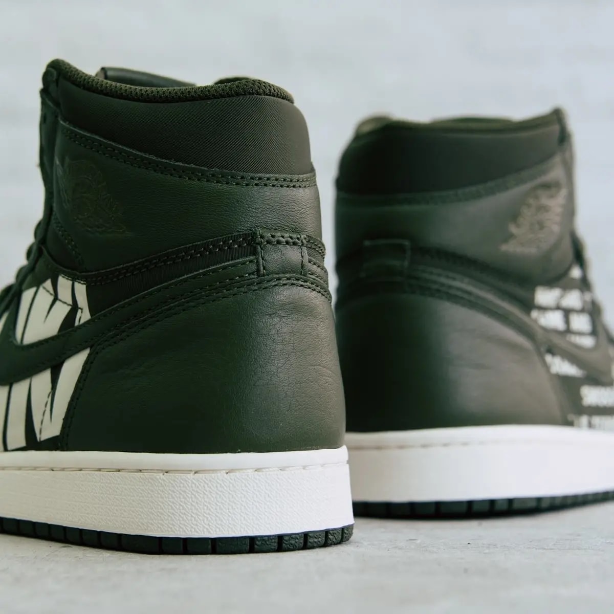 Giày Nike Air Jordan 1 High OG 'Olive Canvas' 555088-300 — ảnh 3