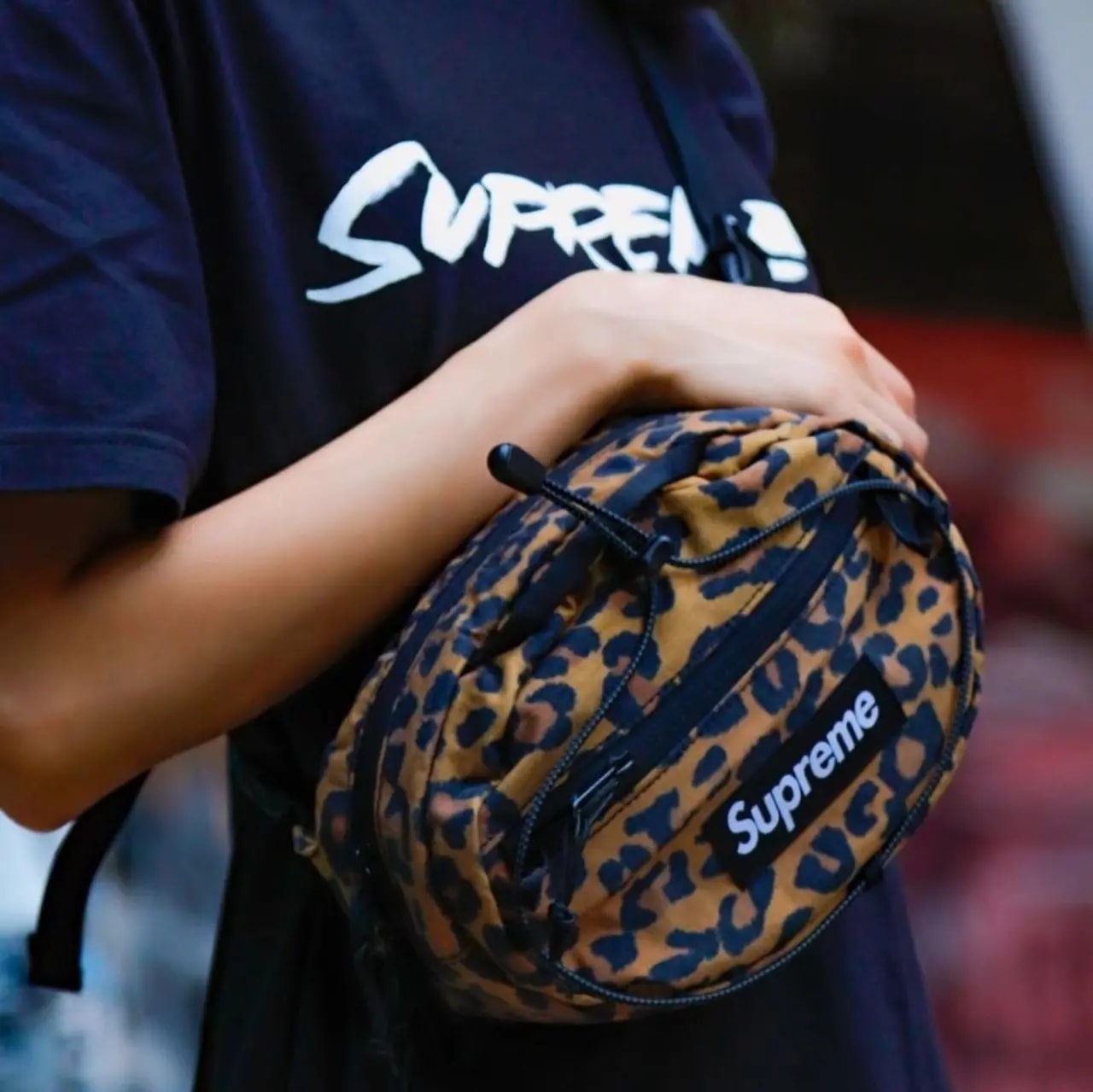 Túi Supreme Waist Bag (FW20) Leopard SUP-WABLEO — ảnh 5