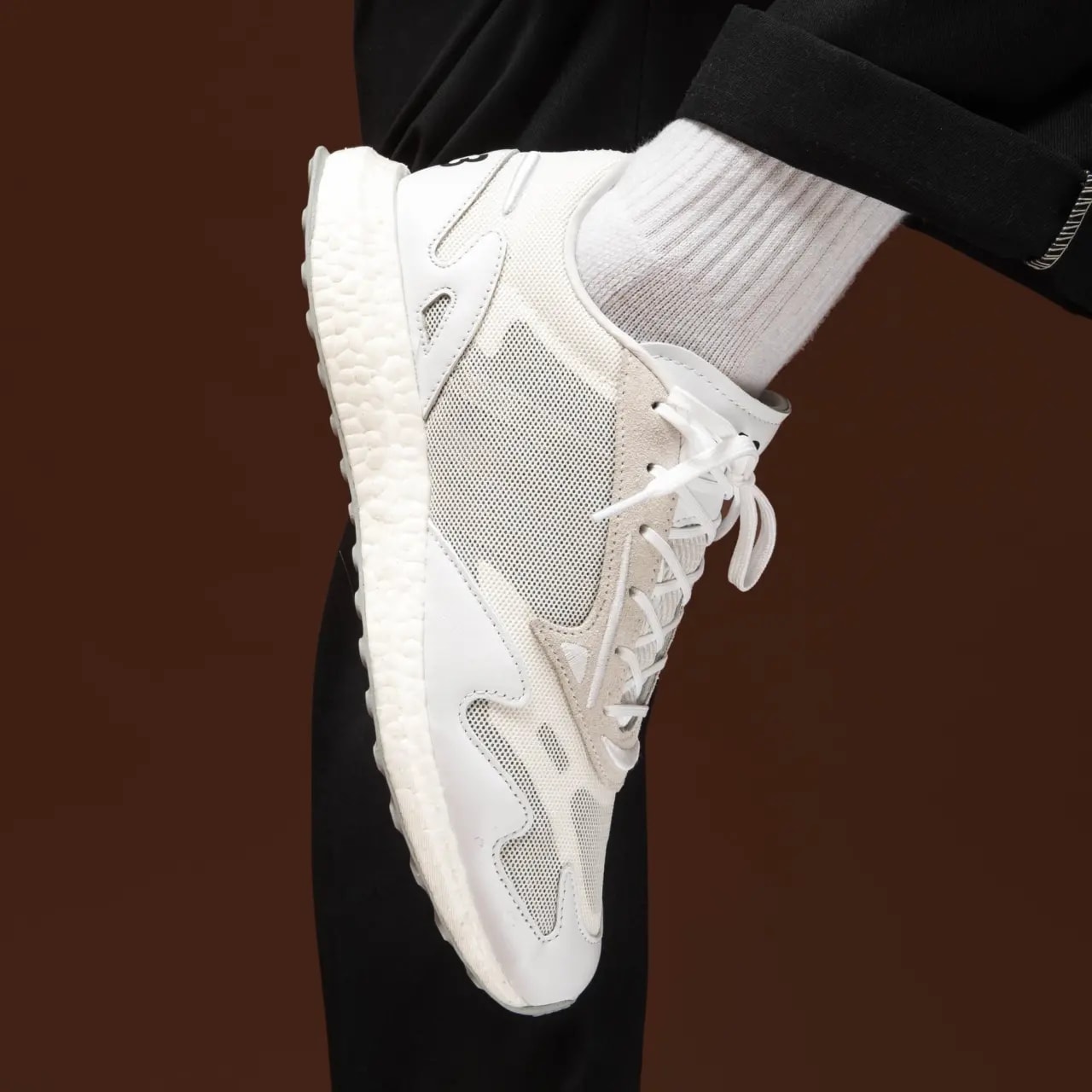 Giày Adidas Y-3 Rhisu Run 'White' FU8505 — ảnh 3