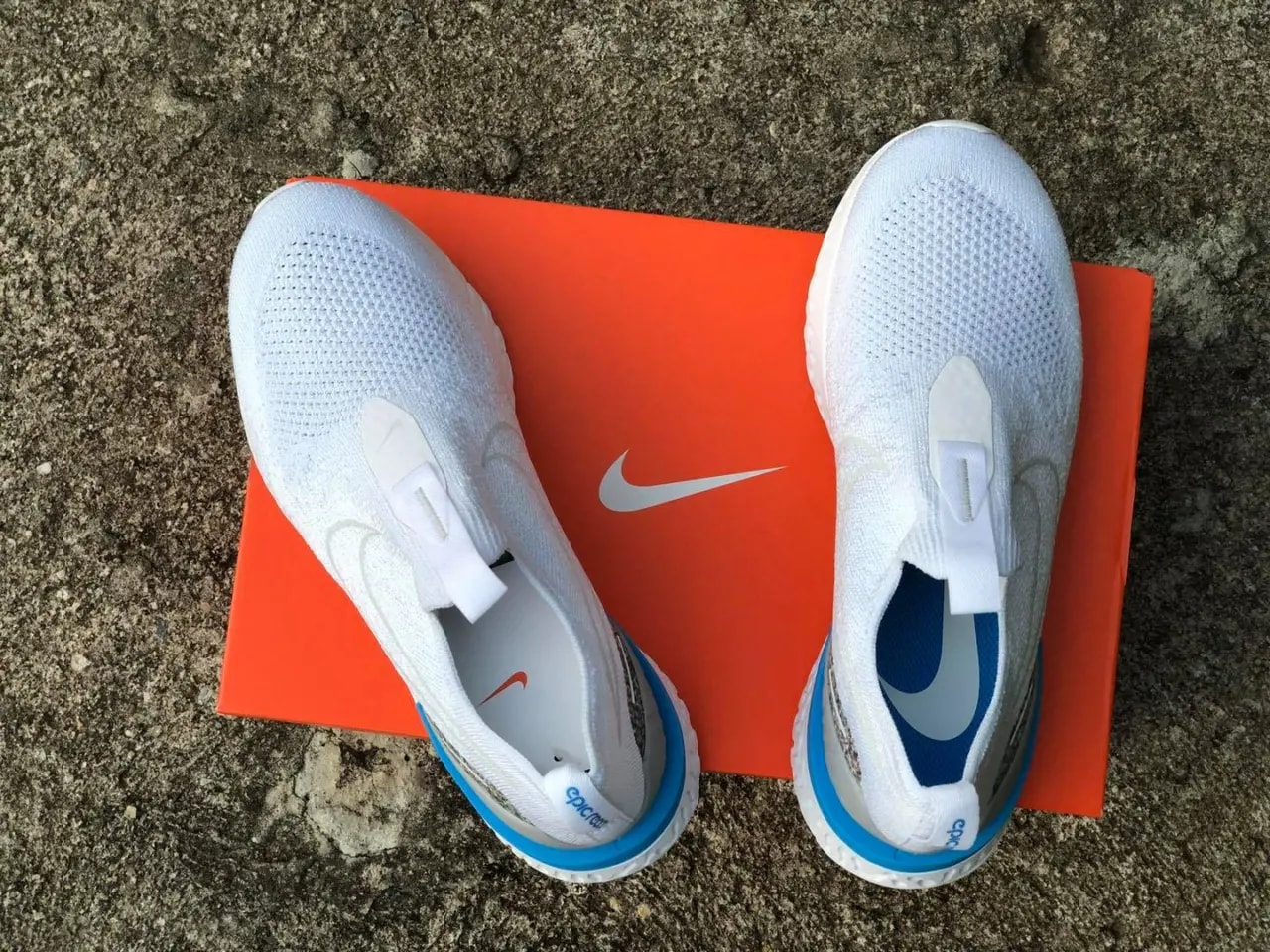Giày Nike Epic Phantom React Flyknit 'White' CK0090-100 — ảnh 5