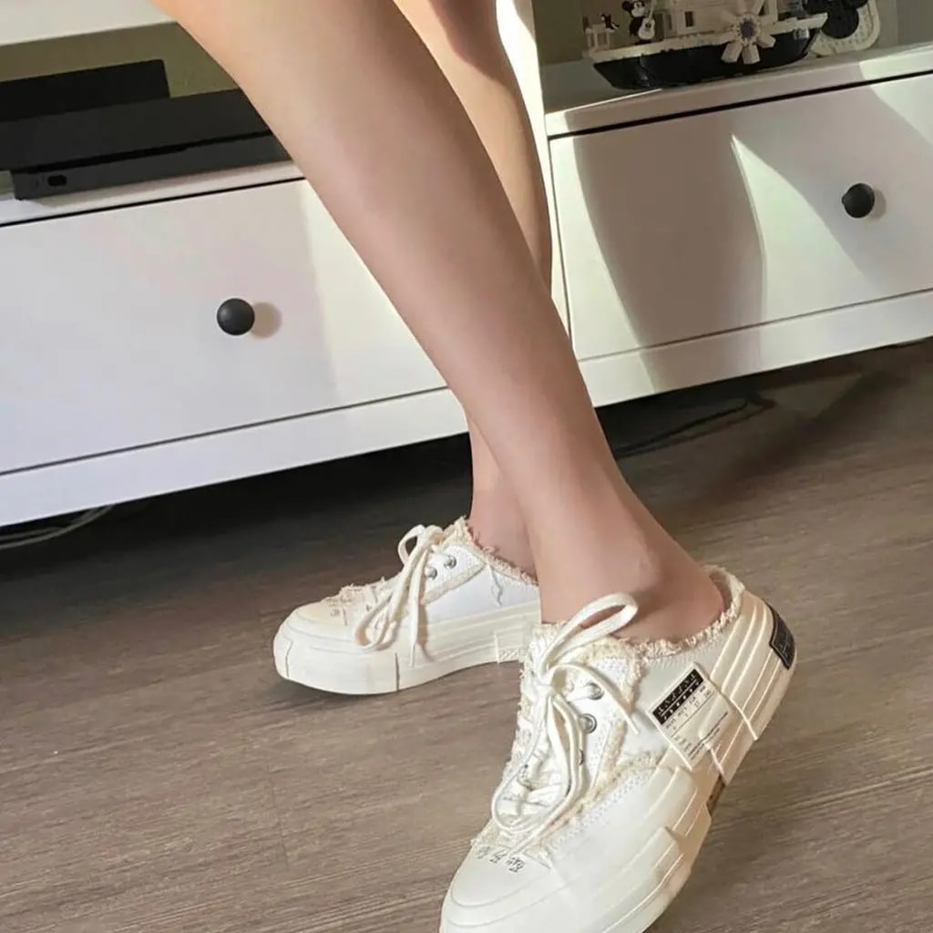 Giày Xvessel G.O.P Low All White S20X010W — ảnh 2