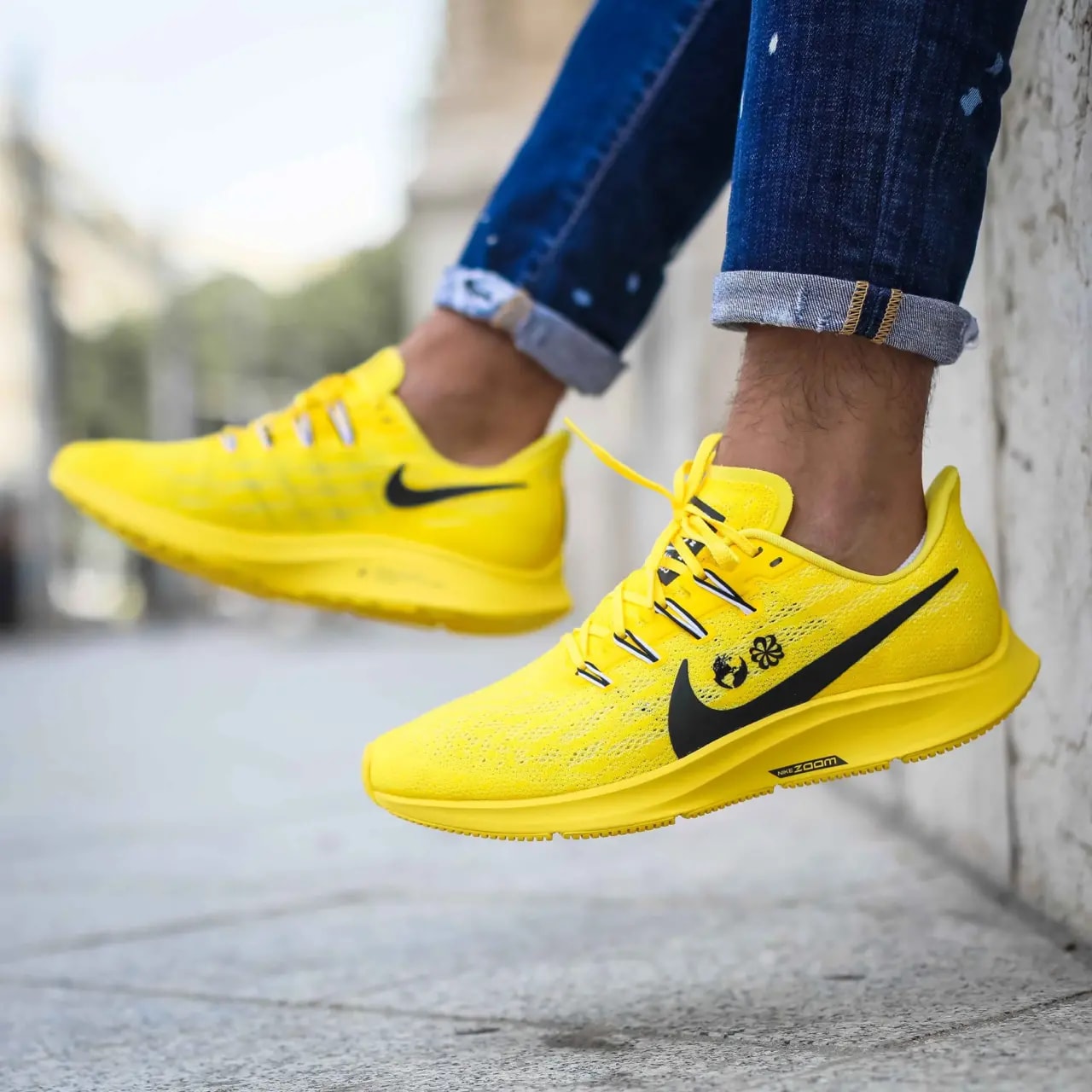 Giày Nike Cody Hudson x Air Zoom Pegasus 36 'Chrome Yellow' CI1723-700 — ảnh 2