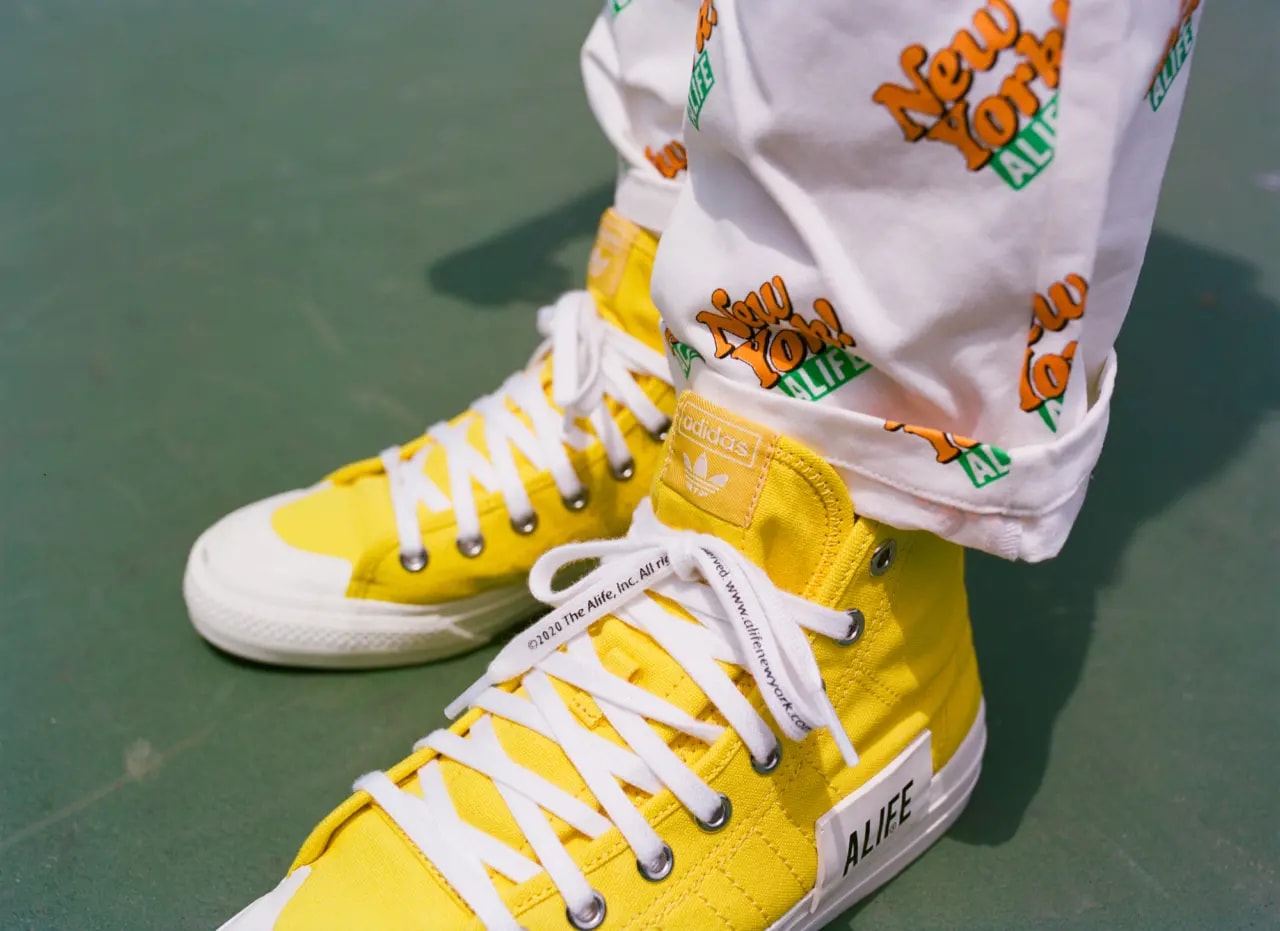 Giày Adidas ALIFE x Nizza High 'Yellow' FX2619 — ảnh 3