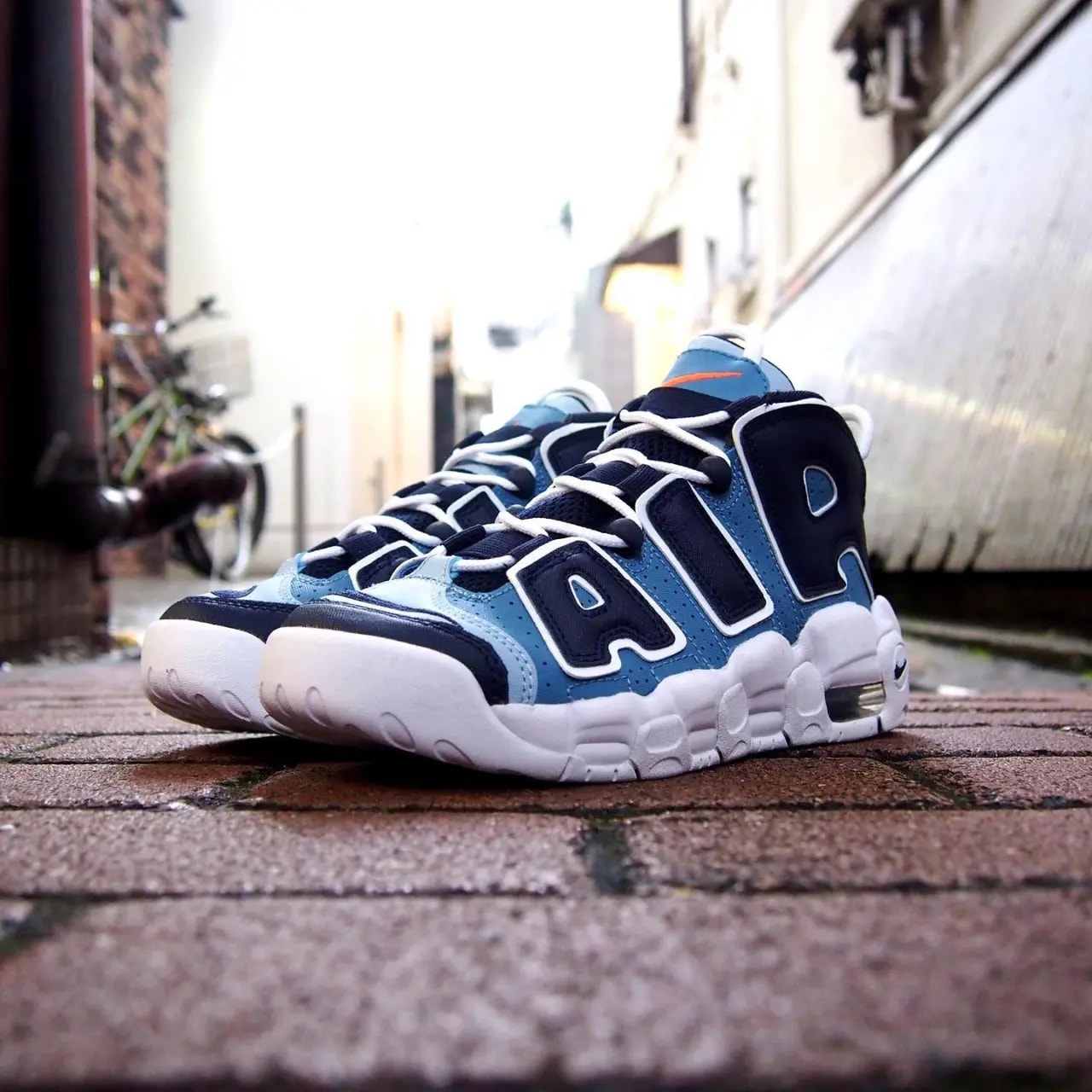 Giày Nike Air More Uptempo BG 'Denim' 415082-404 — ảnh 4