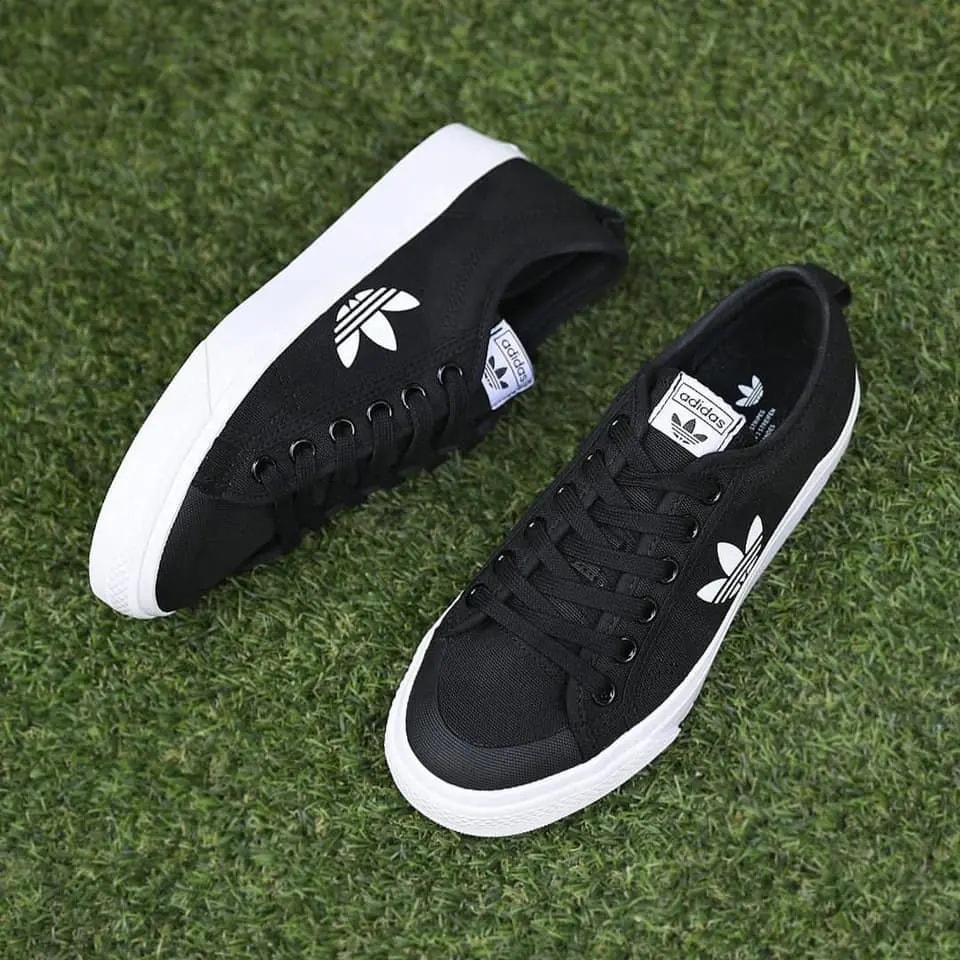Giày Adidas Nizza Trefoil 'Core Black' FW5185 — ảnh 3