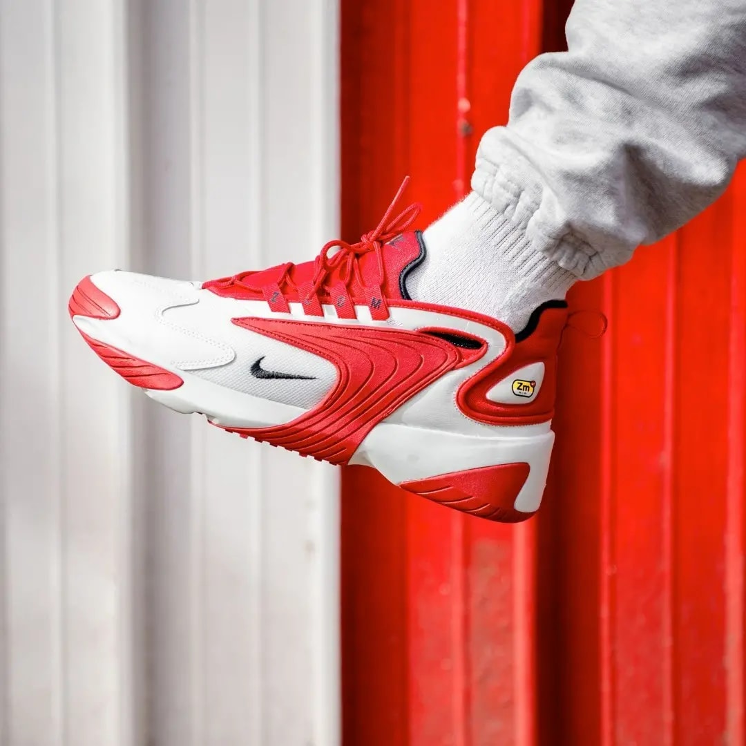 Giày Nike Zoom 2K Off White 'University Red' AO0269-102 — ảnh 2