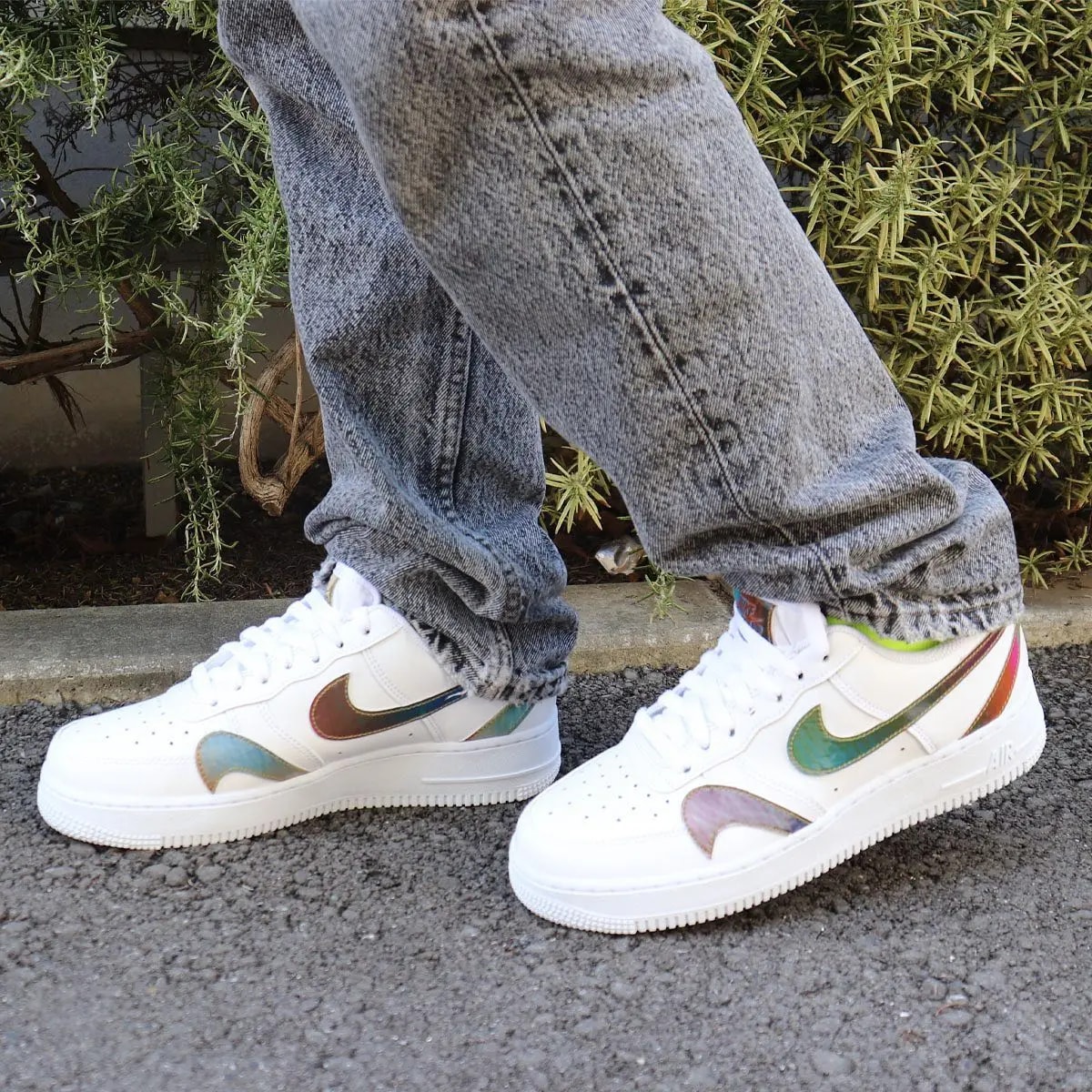 Giày Nike Air Force 1 Low Misplaced Swoosh White CK7214-101 — ảnh 2